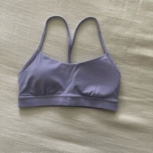 Lululemon Lavendar Flow Y Bra